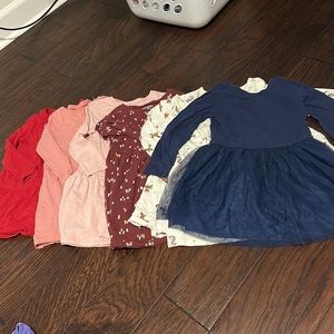 Lot of 7 - 4T Dresses